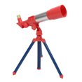 thumbnail image 2 of Kids Telescope, Manual Focusing Knob Telescope Toy Foldable With Tripod For Over 3 Years Old For Gift B20 Red, 2 of 8
