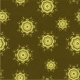 thumbnail image 1 of Ahgly Tapis d'Intérieur Lavable en Machine Carré Transitionnel Marron, 4 Pieds Carré, 1 of 7