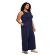 thumbnail image 4 of Lane Bryant Women's Plus Wide Leg Jumpsuit, 4 of 6