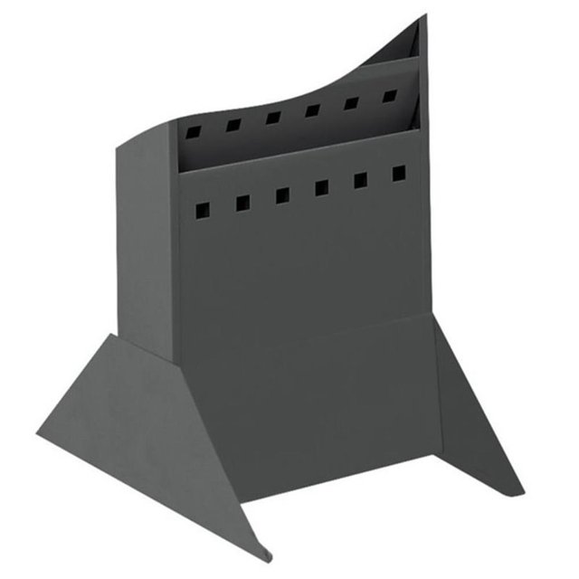 Safco Base de Porte-Revues en Acier, Noire