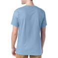 thumbnail image 3 of Hanes Mens ComfortSoft 4-Pack Crewneck T-Shirts, 2XL, Light Blue, 3 of 7