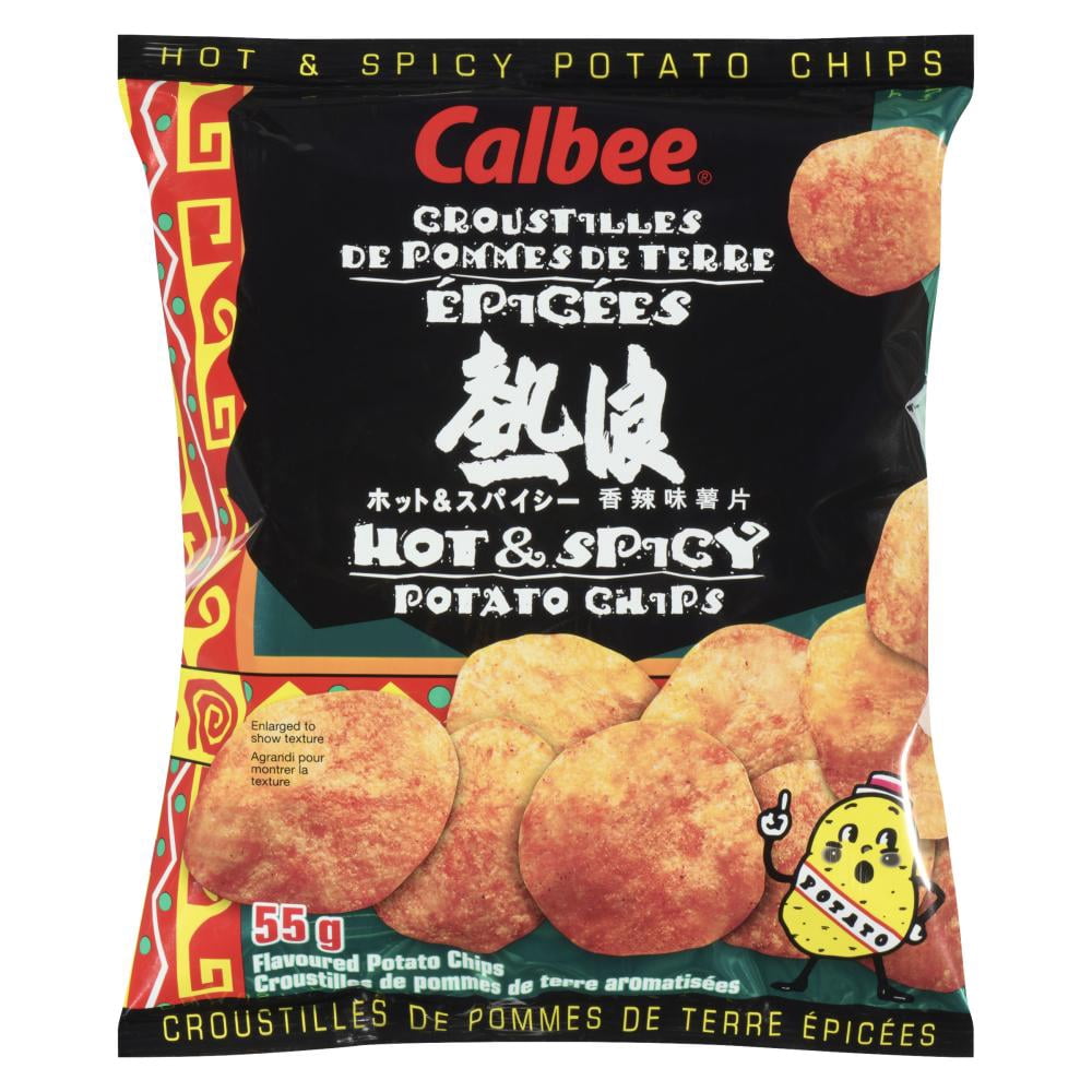 Calbee Hot and Spicy Flavour Chips