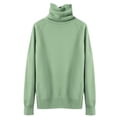 thumbnail image 4 of IMENGL Chandail en Laine Col Roulé Première Ligne, Vert m, Taille m-2TG, 4 of 4