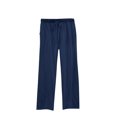 thumbnail image 1 of Timegard Plus Size Pants for Women Elastic Waist Drawstring Straight Leg Lounge Pants with Pockets, 1 of 2