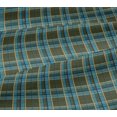 thumbnail image 5 of oneOone Viscose Jersey Fabric Madras Check Print Sewing Fabric BTY 60 Inch Wide, 5 of 5