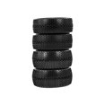 thumbnail image 2 of 4pcs Front and Rear Tire with Wheel Rim for 110 HSP HPI Tamiya Carson Redcat ZD Racing Off-Road Car, 2 of 6