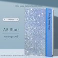 thumbnail image 2 of Glitter Notebook 8.3x5.7” 240 Lined Pages Glitter Never Peel Off Journal For Girls College Ruled A5 Hardcover Notebooks For Teens Women Writing Note Taking Wor, 2 of 4