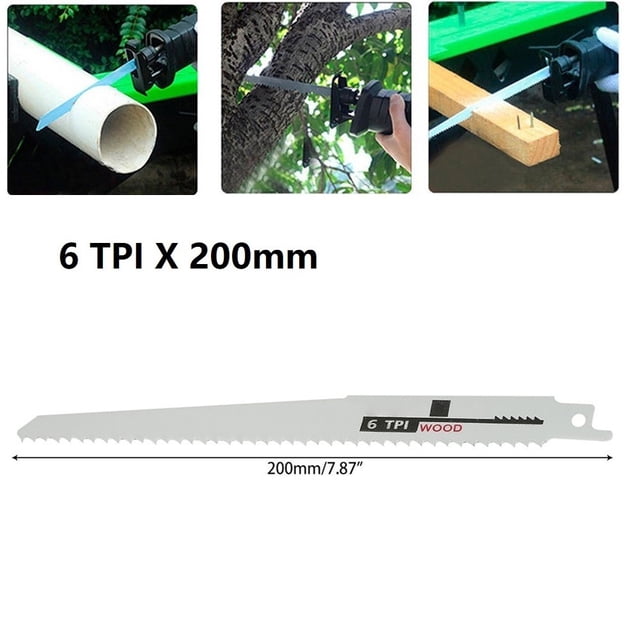 Reciprocating Multi Saw Blade Cutter Set For Metal Wood Cutting Accessories Tool