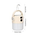 thumbnail image 3 of Chmadoxn Camping Light Camping Tent Light 1200mAH Multi Functional Lighting Rechargeable Portable Ambiance Light Outdoor Camping Light Camping Lamp, 3 of 6