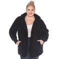 thumbnail image 1 of White Mark Cardigan à Capuchon en Peluche pour Femmes avec Poches, 1 of 6