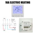 thumbnail image 2 of Riwcyla Smart Thermostat for Home WiFi Voice App Programmable Temperature Control IP20 Protection 24H Timed On/Off Digital Thermostat for 16A Electric Underfloor Heating Compatible with Home, 2 of 6