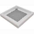 thumbnail image 2 of Bubbles Non-Slip Square Shower Mat Pearly Grey 20″L X 20″W, 2 of 4