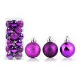 thumbnail image 1 of MesaSe 24Pcs Christmas Ball Delicate Reusable High Gloss  Tree Decor Ball Pendant Home Decor, 1 of 9