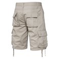 thumbnail image 4 of Styesk Mens Shorts Men's Pockets Cargo Pants Casual Button Classic Summer Short With Multi Pockets, 4 of 8