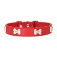 thumbnail image 1 of Youkk Stylish PU Cat Collar With Adjustable Buckles And Durable Multiple Sizes Available Dogs Collars red 1.5*30cm 1Set, 1 of 6