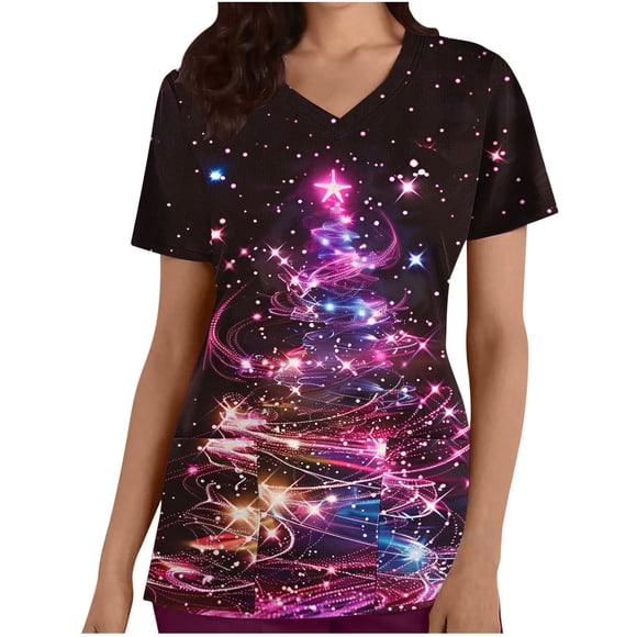 Womens Short Sleeve Tops Standard Size Womens Work Tops Home,Daily