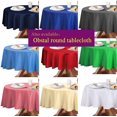 thumbnail image 4 of ORUYROP Rectangle Table Cloth, Oil-Proof Spill-Proof and Water Resistance Microfiber Tablecloth, Decorative Fabric Table Cover for Outdoor and Indoor Use (54x108 Inch, Silver), 4 of 7