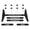 Black, variant on Binwennn Stair Tread Template Tool Stair Gauge Set Shelf Layout Measuring Tool For Stairs Partitions Self And Cutting Drywall Compressor Accessories Air Compressor Attachments Air Nozzle for Air
