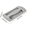thumbnail image 3 of Cagogo under $5 Silicone Toaster Cover, Arc Shape Silicone Toaster Cover,Kitchen Appliance Dust Protection Cover,Heat Resistant Bread Maker Cover,Non Slip Toaster Oven Cover,Dust Proof Toaster Cover, 3 of 8