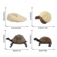 thumbnail image 3 of Plastic Animals Figures 4 Piece Insect Figure Animal Life Cycle Plastic Brood to Mature Period, 3 of 3
