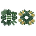 thumbnail image 3 of QualitChoice 60 Pieces Artificial Leaves Home Bedroom Simulation Leaf Decoration 9 Kinds 1 Pc, 3 of 6