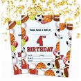 thumbnail image 2 of Darling Souvenir Multicolor Birthday Invitation Card Printable Elegant Fill or Write In Blank Party Invites 28 Pcs 5 x 7 Inches, 2 of 5