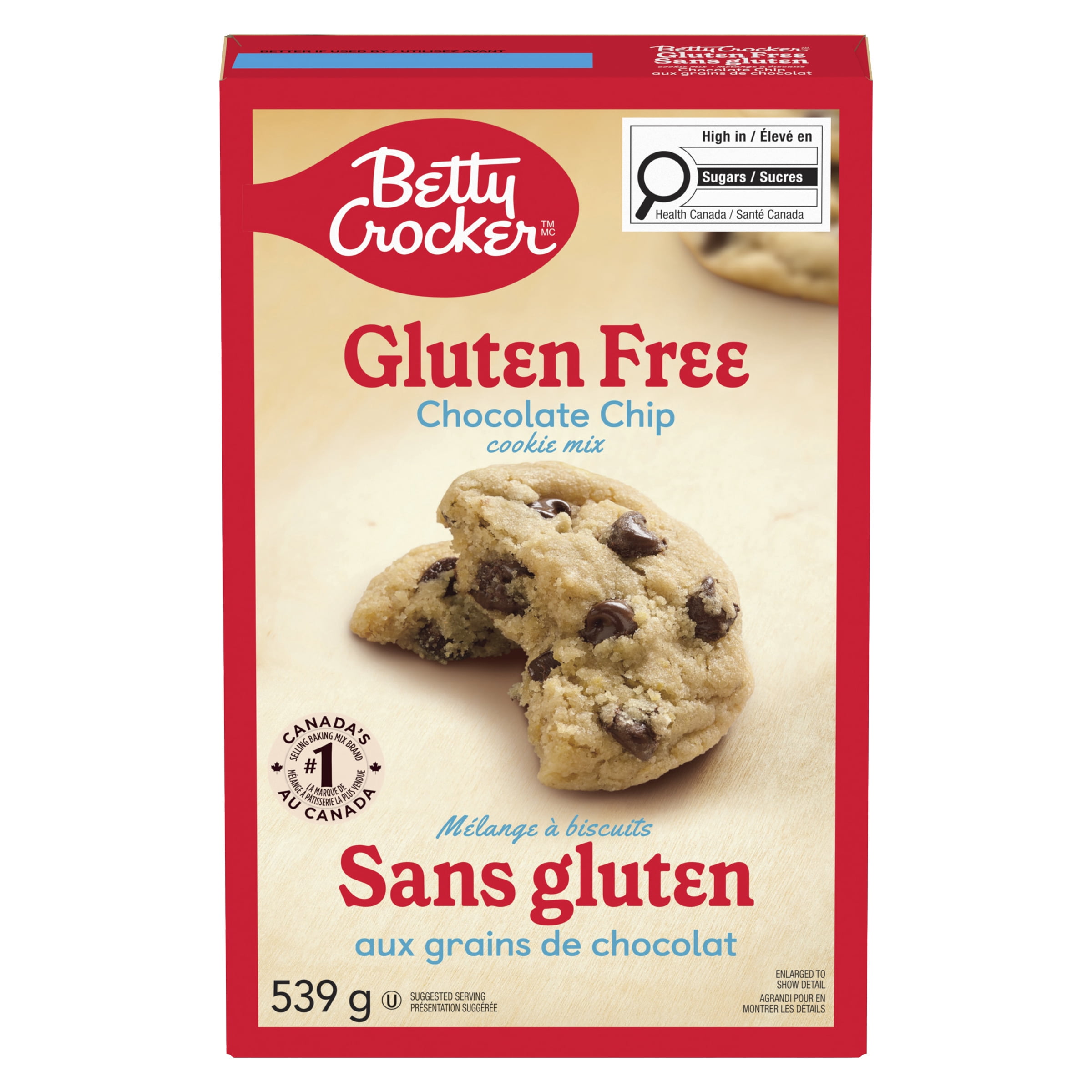 Mélange à Biscuits Betty Crocker Sans Gluten, Pépites de Chocolat