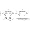 thumbnail image 2 of BREMBO Brake Pad for 2011-2018 BMW X5 - P06058N, 2 of 3