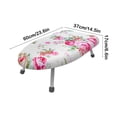 thumbnail image 3 of LSLJS Tabletop Ironing Board Small Ironing Board with Iron Folding Iron Board Extra Thick Cover Portable Tabletop Ironing Board with Non Slip Feet, 3 of 8