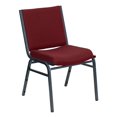 thumbnail image 1 of Bowery Hill Upholstered Stacking Chair in Burgundy, 1 of 6