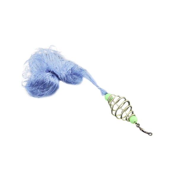 Vacemry Piège à Filet de Pêche avec Ressort en Cuivre, Filet Pliable pour Bas-Fonds, Attirail en Filet pour la Pêche sur Glace, Appât en Filet, Filet Trempé Portable pour la Pêche en Étang et en Lac Trout Bass Crappie