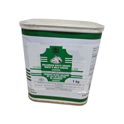 Original Fromage Féta Bulgare en Saumure, Lait de Mouton