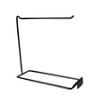 thumbnail image 2 of Milaget Countertop Jewelry Organizer Stand Standing Modern Iron Rack Holder Hanging 1 Row Black, 2 of 4