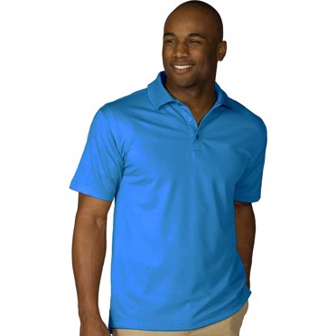 Edwards Mens Big and Tall Dry-Mesh Hi-Performance Polo Shirt