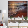 thumbnail image 3 of Design Art - Superbe Plage Océanique au Coucher du Soleil, 3 of 5