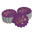 thumbnail image 1 of Inkdotpot Real Gold Foil Made With Love Text Tags Favor Hang Paper Tags 100 Piece, 1 of 6