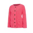 thumbnail image 3 of Innerwin Veste Cardigan Dames Tenue de Soirée Manches Longues Manteau Moelleux Rose m, 3 of 8