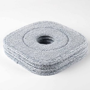 Nilvkv Lasy Personne's Self-Lashing Mop plat 2024 Grand Mop plat Clou plat Mop rotatif de nettoyage réglable Mop auto-agrippant Clou de microfibre de Mop