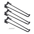 thumbnail image 1 of 3x Iron Furniture Legs Folding for Coffee Tables End Tables Replacement 42cm, 1 of 7