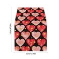 thumbnail image 2 of Valentines Day Decoration Colorful Love Table Flag Valentine's Day Restaurant Living Room Table Decoration Wedding Anniversary Atmosphere Decoration Available In Four Sizes, 2 of 6