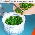 thumbnail image 1 of Rbaofujie Bento Box for Kids Fruit Vegetable Storage Containers for Fridge Draining Fresh Containers 3 In 1 Produce Storage Containers Large Organizer Bins with Lid & Colander Food Storage, 1 of 3