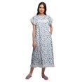 thumbnail image 1 of Moomaya Chemise de Nuit à Manches Courtes pour Femmes, en Coton Imprimé, 1 of 6