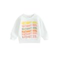 thumbnail image 1 of Faithtur Sweat-Shirts d'Anniversaire Garçon Lettre Imprimé Manches Longues Col Rond Tops Vêtements Bébé, 1 of 9