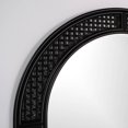 thumbnail image 2 of Rattan Black Arched Mirror, 24x36", 2 of 6