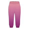 thumbnail image 3 of Yuyuzo Womens Capri Pants High Waisted Drawstring Sweatpants Running Gym Cropped Trousers with Pockets, 3 of 6