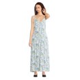 thumbnail image 1 of Robe longue avec motif chiffonné George pour femmes, 1 of 6