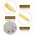 thumbnail image 3 of Unique Bargains 4Pack 5' Stainless Steel Mini Ice Tea Spoons Coffee Ice Cream Spoon, Gold, 3 of 4