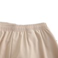 thumbnail image 4 of Timegard Mens Shorts Plus Size Summer Elastic Wait Solid Color Side Split Casual Slim Fitting Shorts, 4 of 7