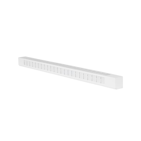 Stelpro Chauffage de Porte de Patio - 1000 W (750 W)/ 240 V (208 V) - Mesure 60 Pouces x 4 Pouces - Rideau d'Air Chaud pour Portes en Verre et Baies Vitrées - Corps en Acier Massif Pouvant Être Utilisé comme Marche, Blanc (PDH1002W)