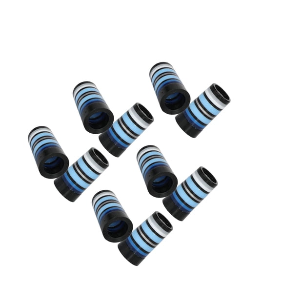 Maoww 10Pcs Golf Iron Ferrules Size .370 Adapter Tip for Outdoor Golf Course Style I Style H